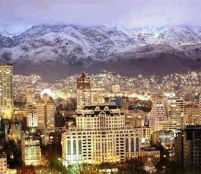 تهران در زمستان